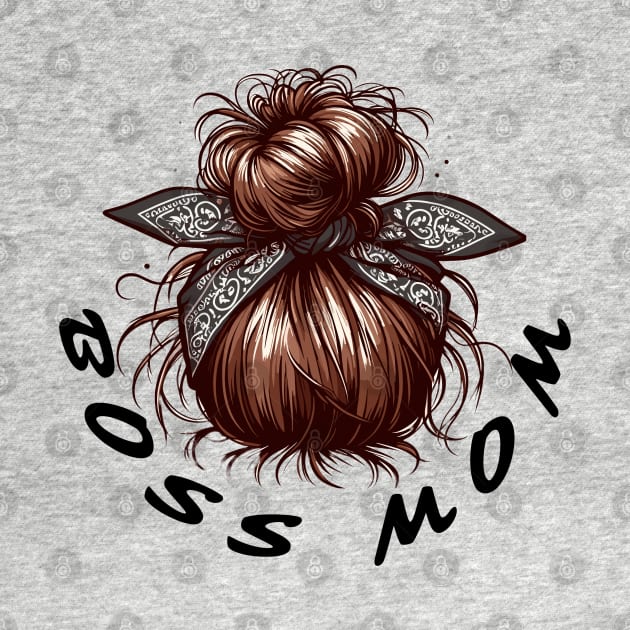 Boss Mom design by Apparels2022